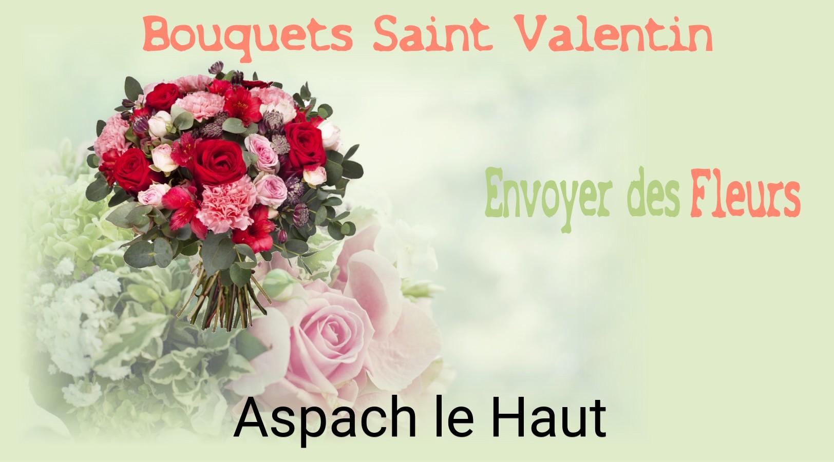 Roses de Saint-Valentin livrées à Aspach-le-Haut